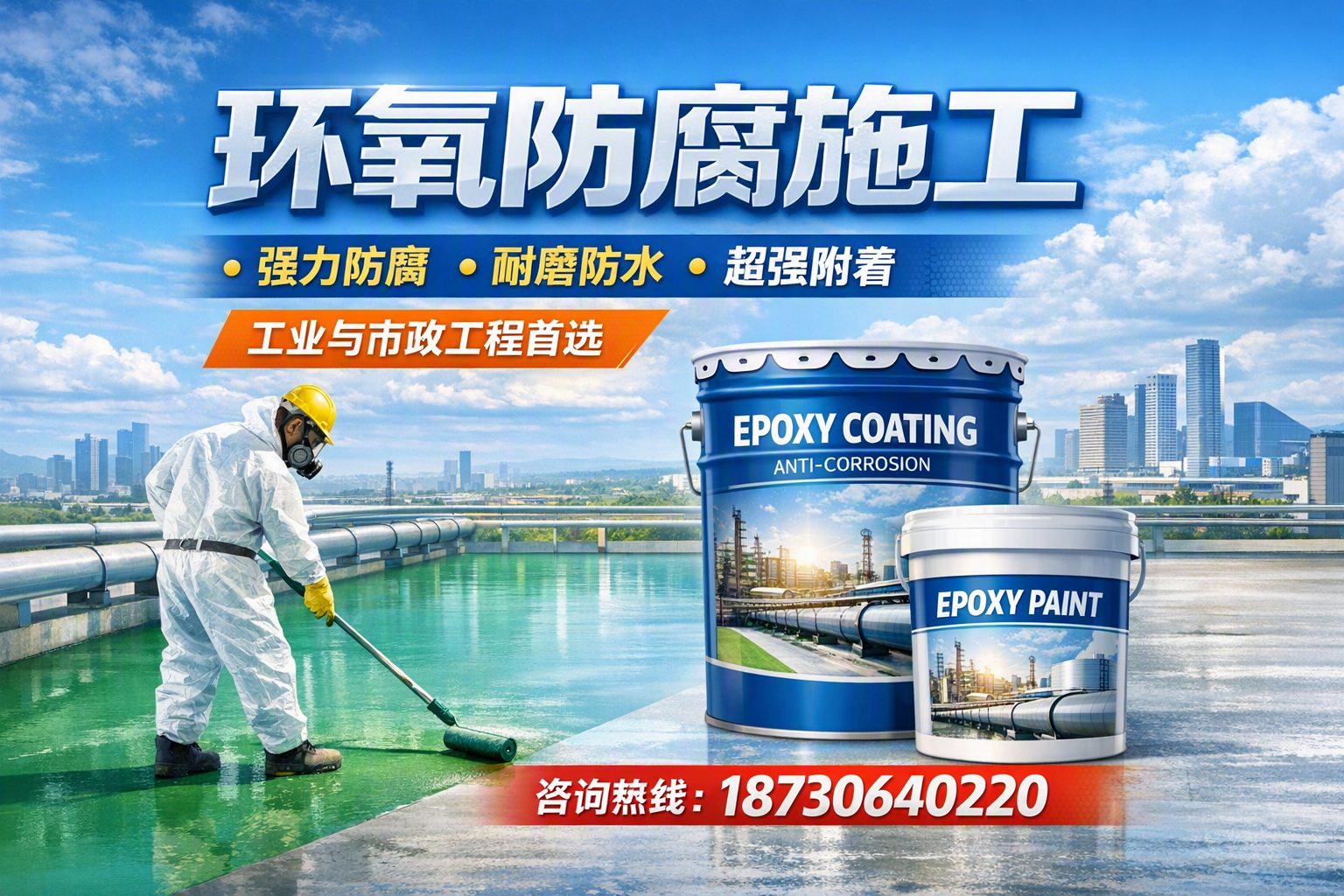 在 怒江 进行环氧防腐施工的注意事项