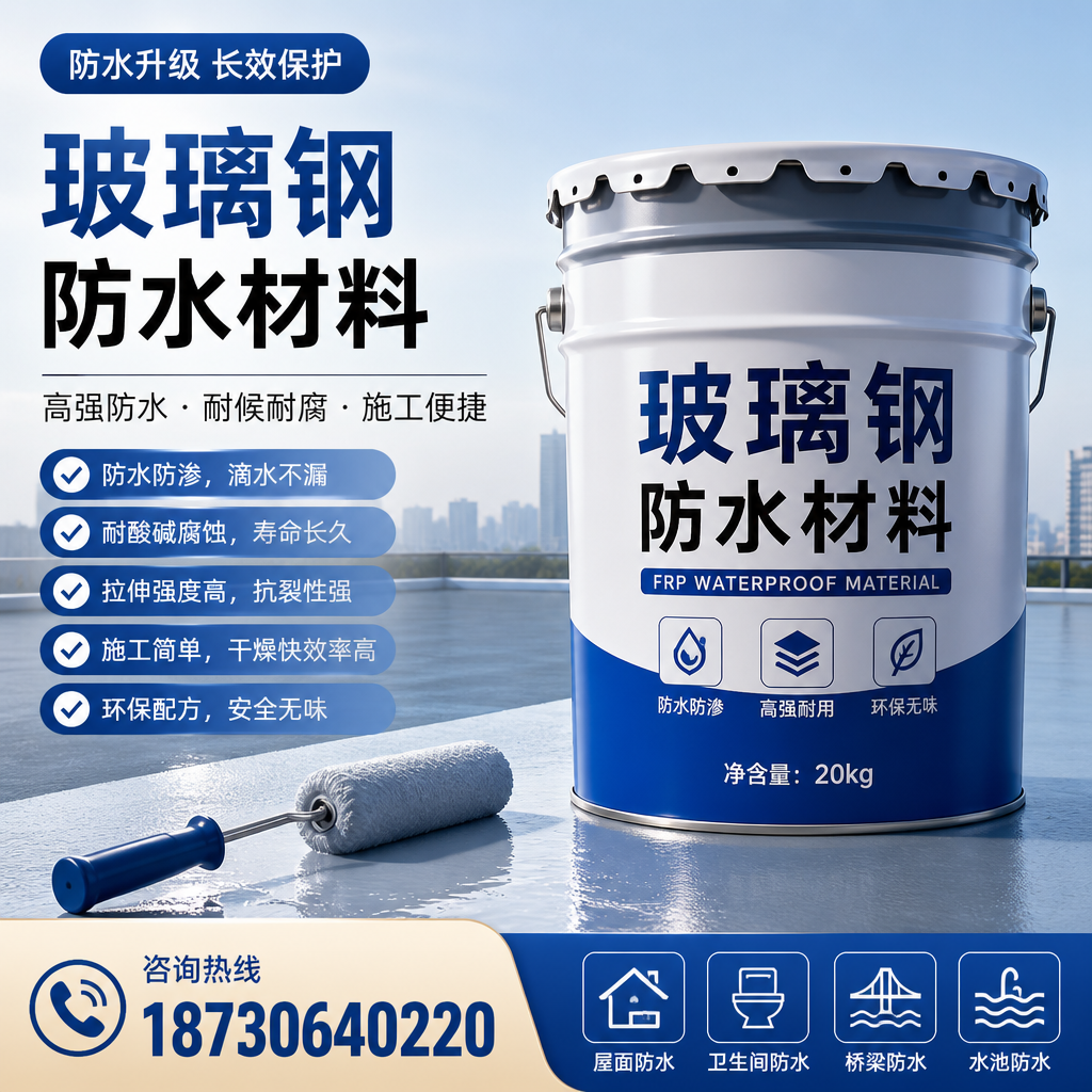 专家解析：玻璃钢防水材料的市场前景分析在 怒江