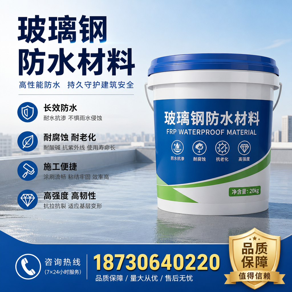 专家解析：玻璃钢防水材料的市场前景分析在 怒江